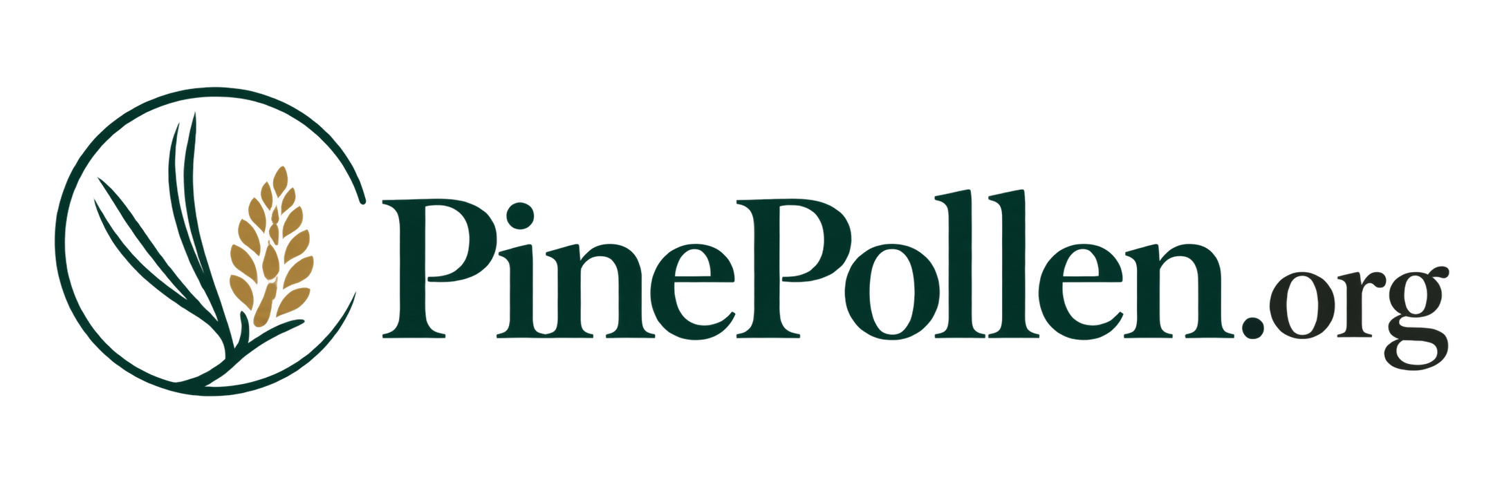 pinepollen botanical logo
