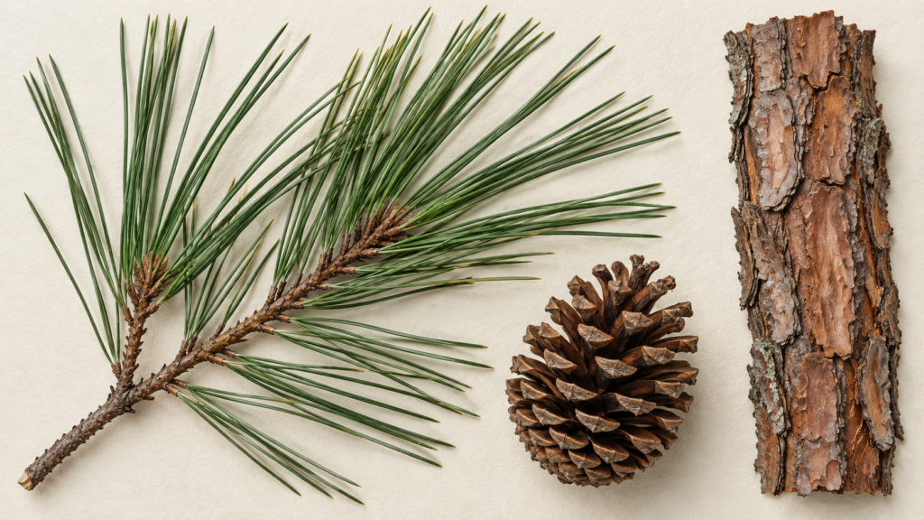 pinus massoniana botanical identification